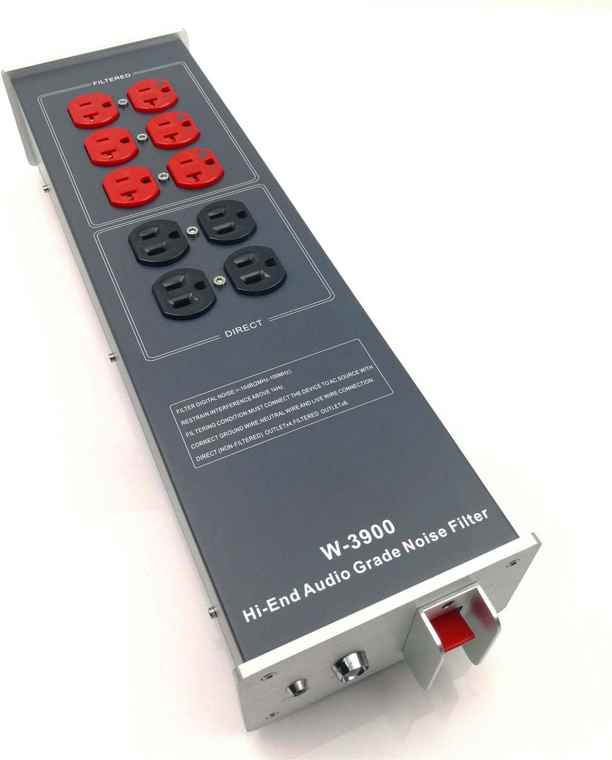 AC Power Filter Power Conditioner - WAudio AC Power Purifier with Surge Protector