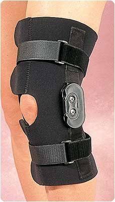 Rolyan Hinged Knee Wrap,Small,3/16x22 (4.8mm) Thick,Each,A403781