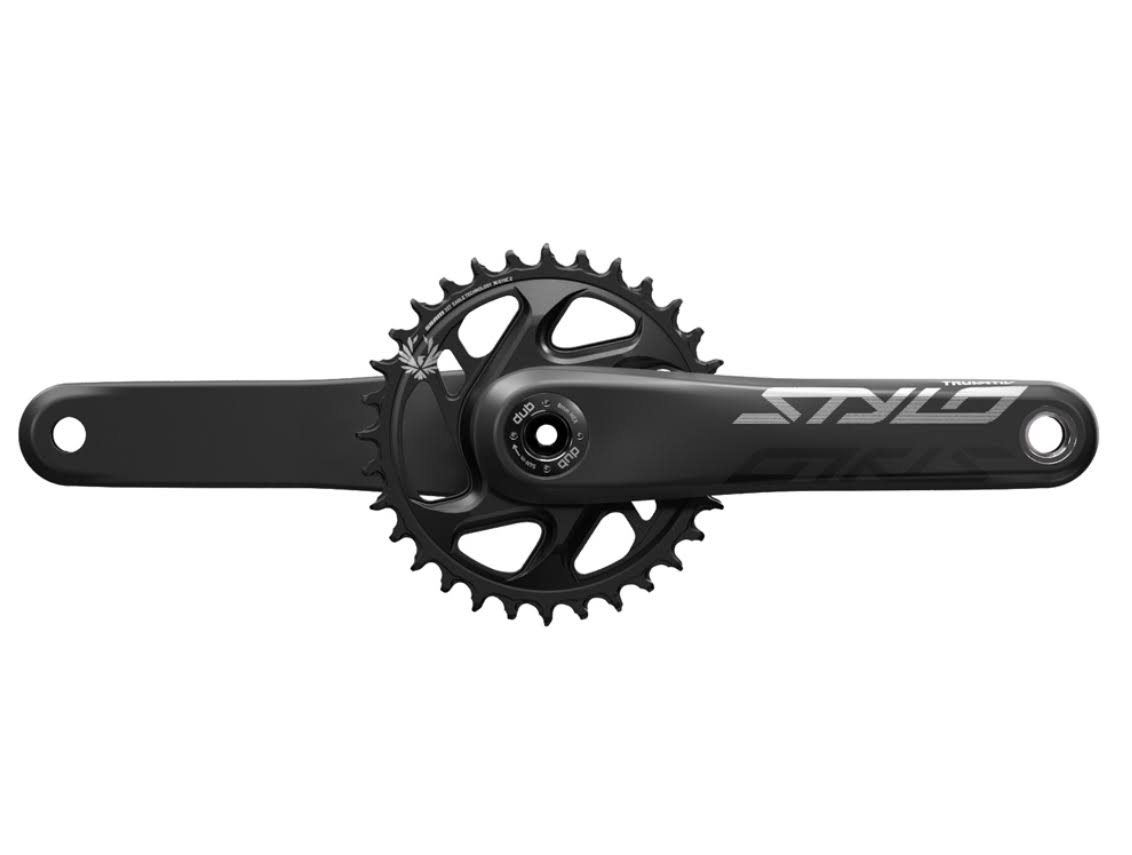 TruVativ Descendant Carbon Eagle Dub Crankset Black, 170mm/32T