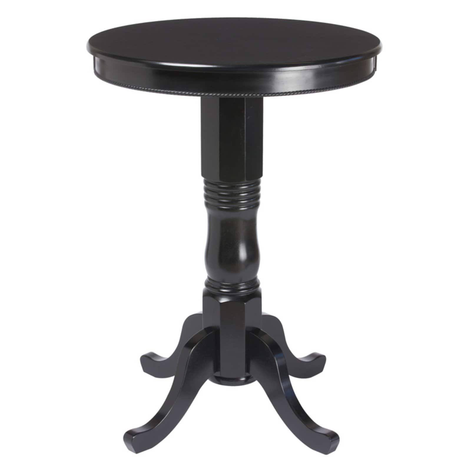 Ram Game Room Pub Table - Black