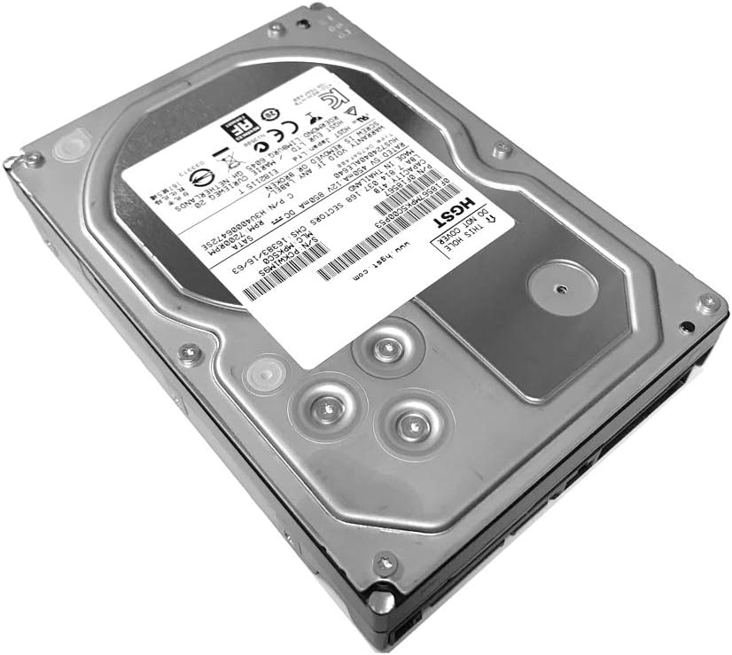 HGST Ultrastar 7K4000 HUS724040ALE640 4TB 64MB Cache 7200RPM SATA 6.0Gb/s 3.5 inches Internal Enterprise Hard Drive (Renewed) Pack of 2