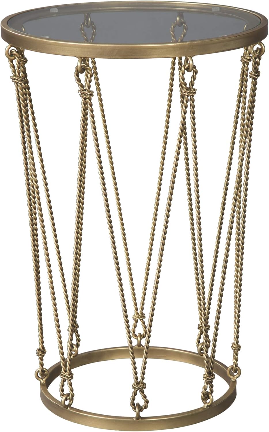 Signature Design by Ashley Chadton Modern Glam Faux Marble Accent Table, 21