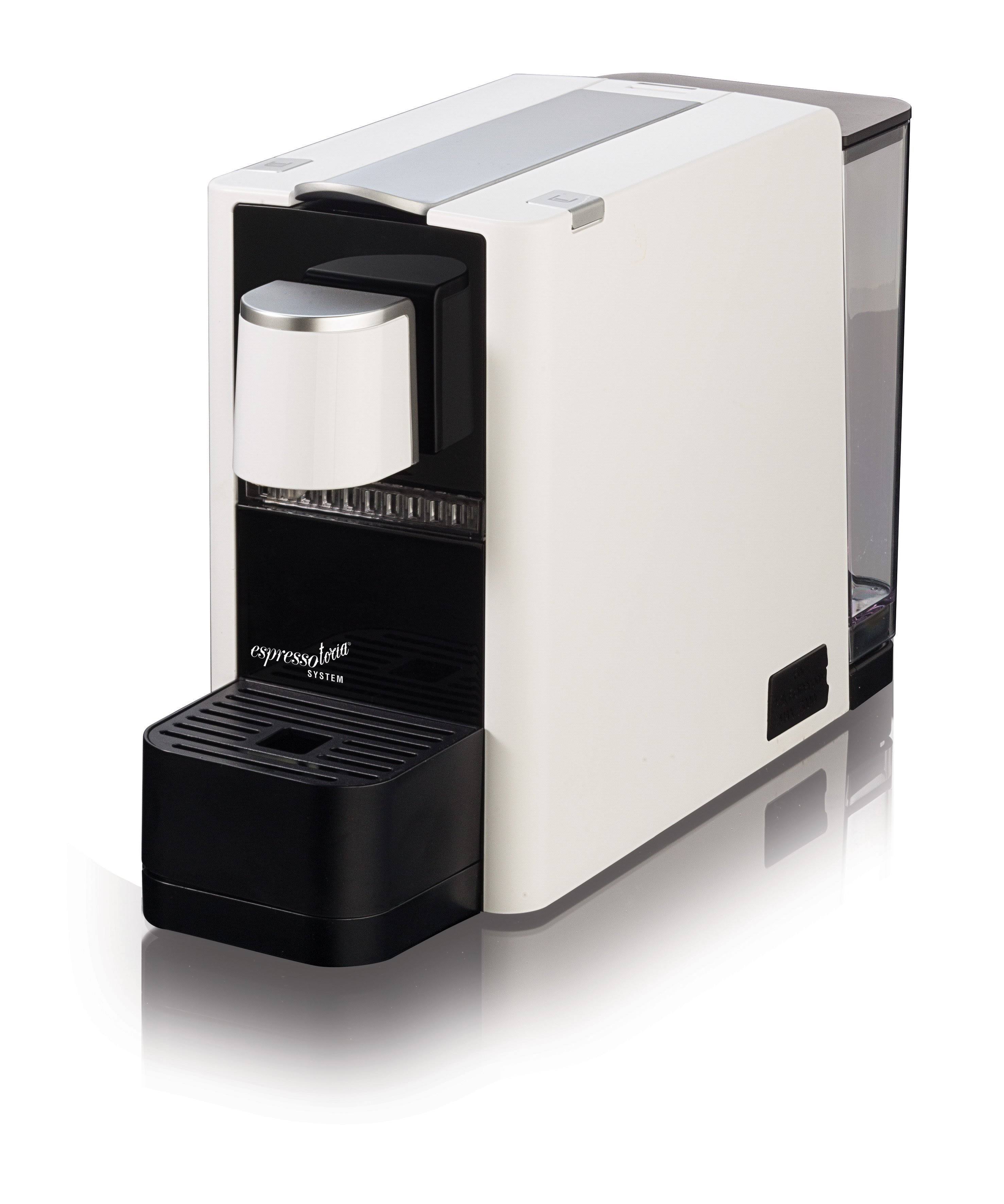 Espressotoria Caprista Espresso Coffee Pod Machine, White