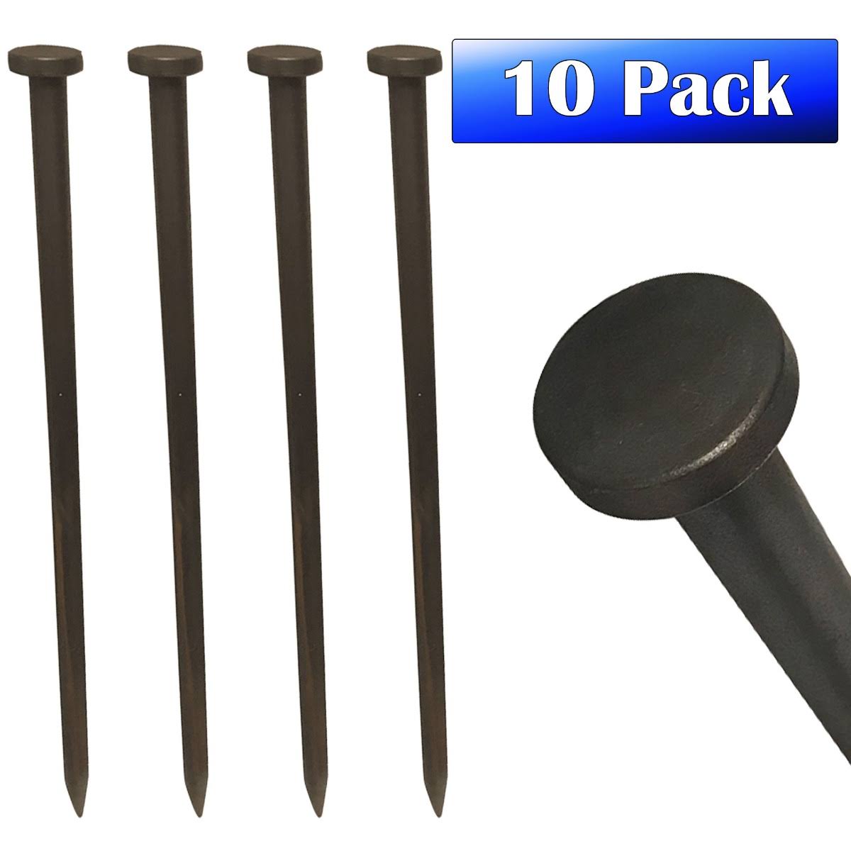 3/4x22 x 30x22 Single Head Tent u0026 Inflatable Stakes - 10 Pack