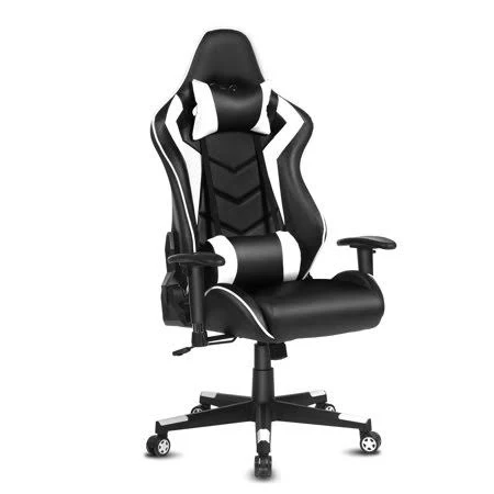 Modern-Depo High-Back Swivel Gaming Chair Recliner Racing Style Ergonomic Office Desk Reclining Chair with Headrest and Lumbar S