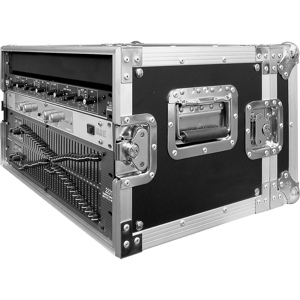 Road Runner Deluxe Effects Rack Black 6U