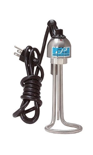 George Ulanet 335-115 Heat-O-Matic Immersion Heater, Loop, 3-1/8