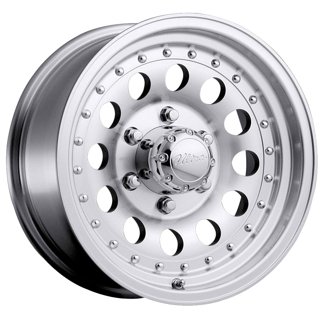 Ultra Wheel 062-6883K - Type 62 Machined w/Clear-Coat Rim - (16 x 8 -6 BP 6-5.5)