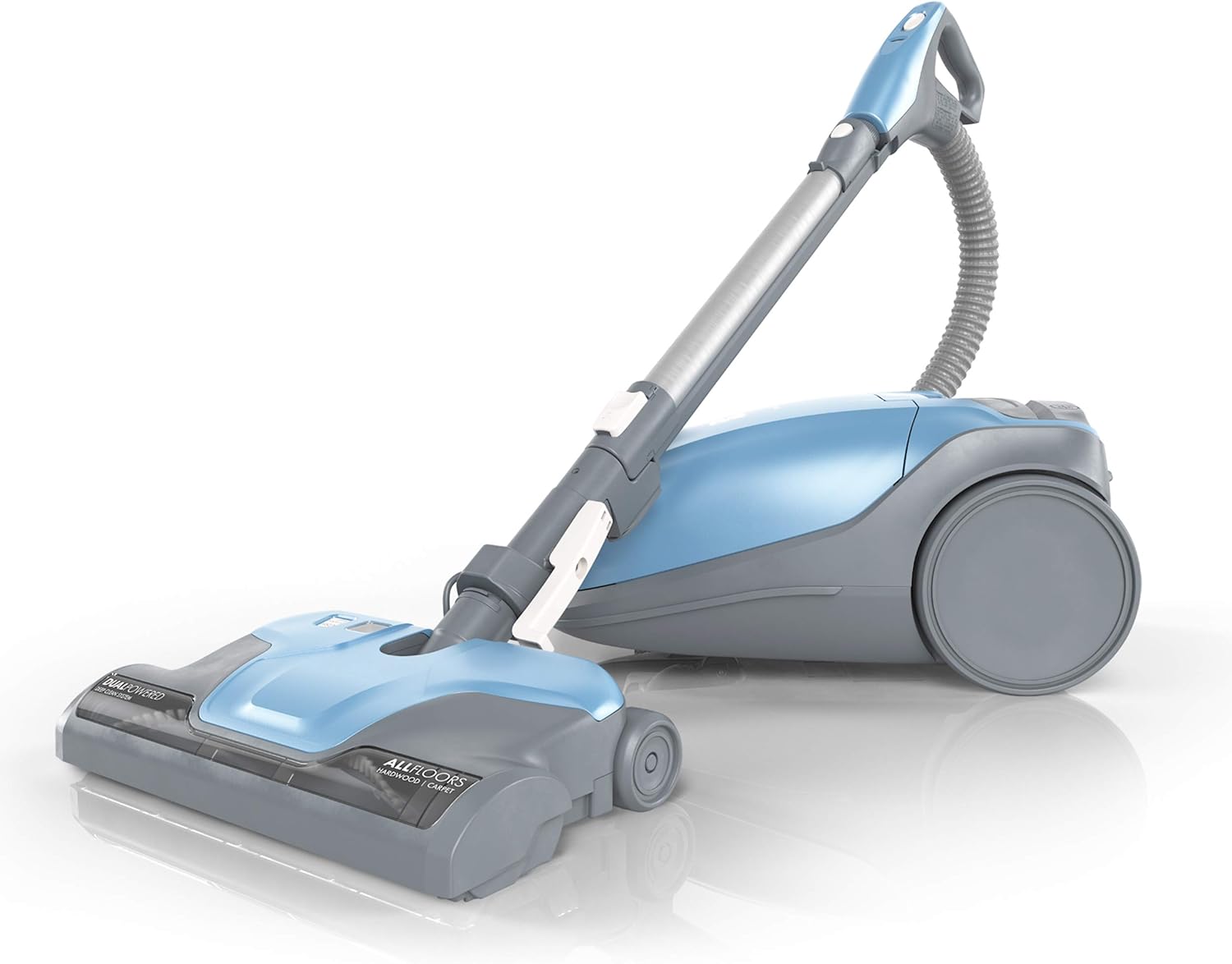 Kenmore 200 Series 14 Inch Adjustable Bagged Canister Vacuum Cleaner, Blue