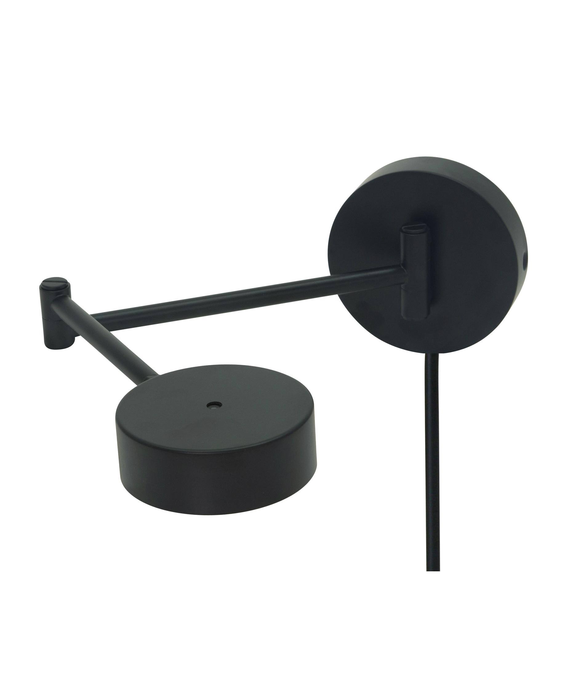 Generation Swing Arm LED Wall Lamp Black G475-BLK | House of Troy