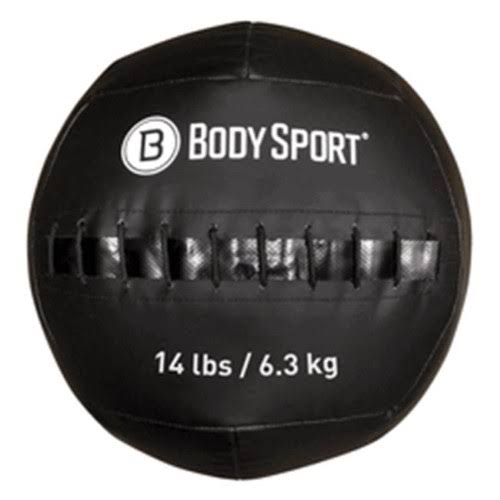 Body Sport ZZRMB14WB 14 lbs Wall Ball Black