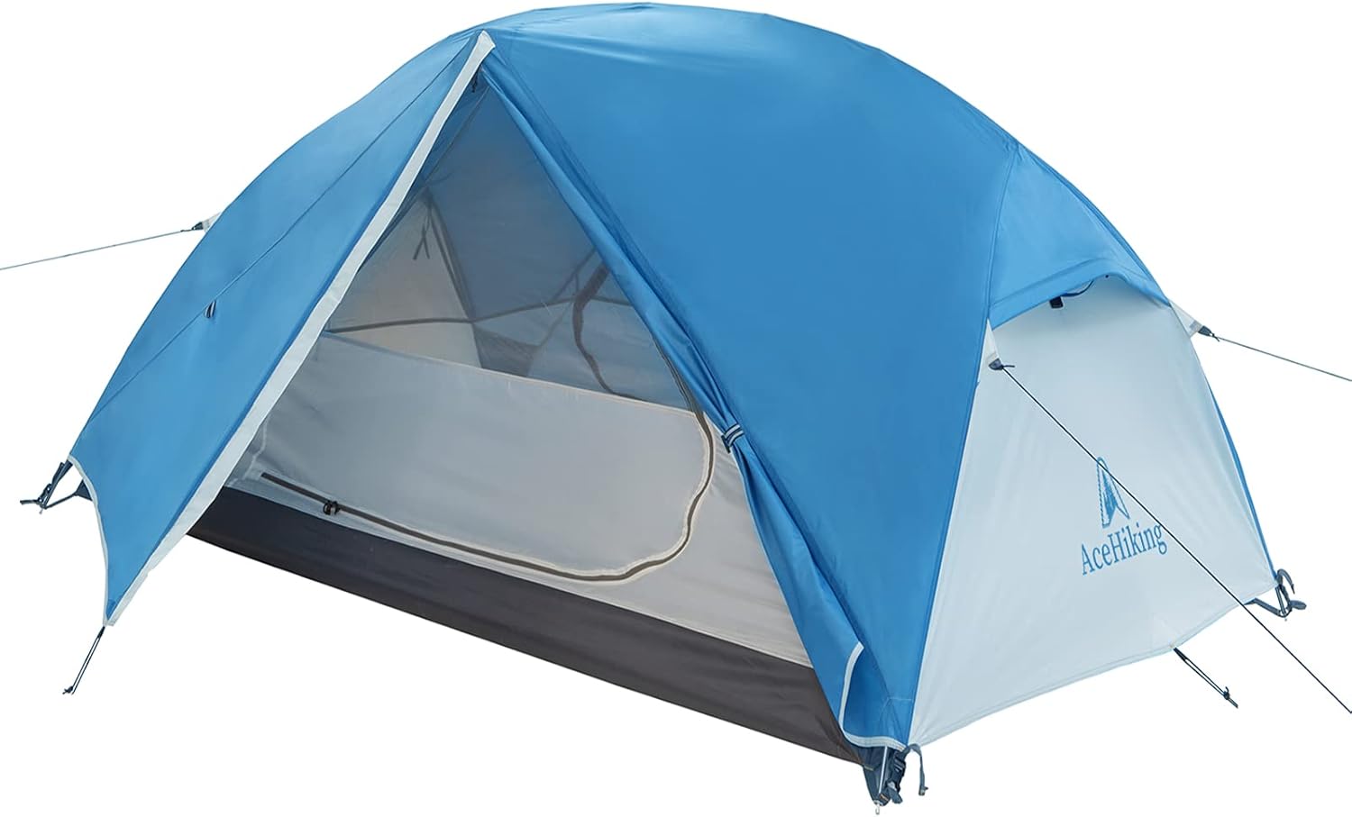 AceHiking 2 & 3 Person Camping Tent Lightweight Backpacking Tent Waterproof Windproof 3 Season Easy Setup Two Doors Hiking Tent for Camping Outdoor Mountaineering Travel