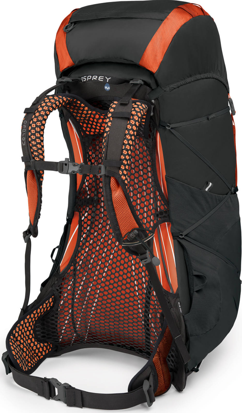 Osprey Exos 58 - Blaze Black