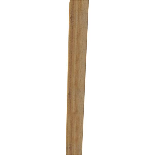 4x22W x 30x22D x 36x22H Traditional Rough Sawn Brace, Western Red Cedar
