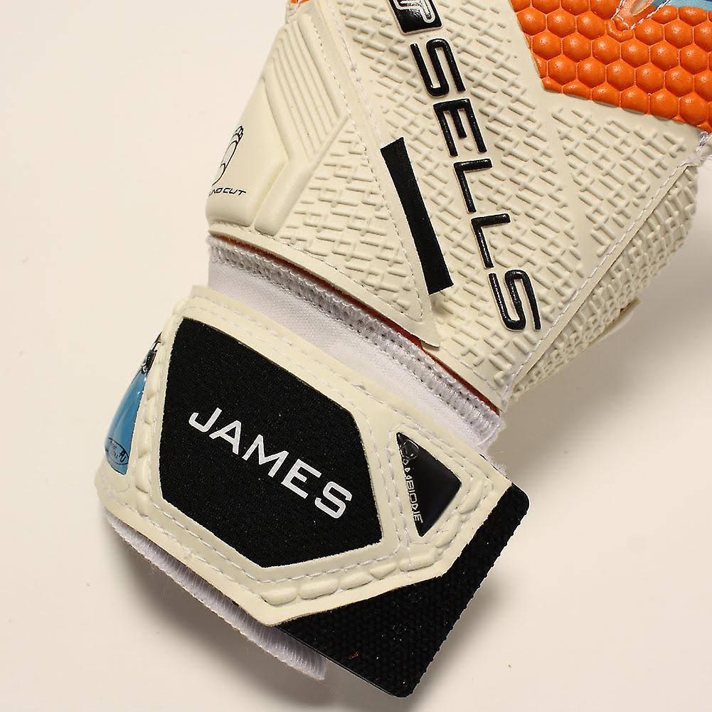 Sells Total Contact Aqua Campione Junior Goalkeeper Gloves White 7