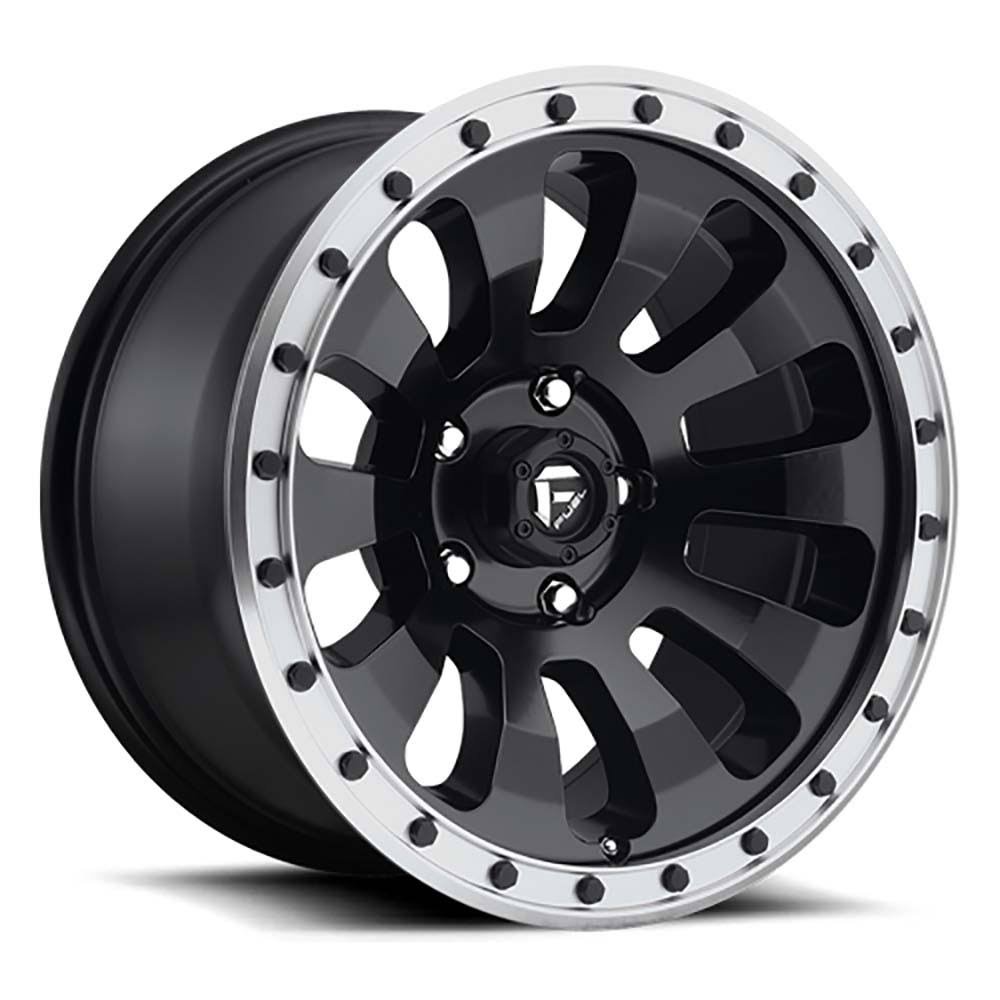 Fuel Tactic Wheel Black Machine 18x9 6x5.5 (6x139.7) 20mm