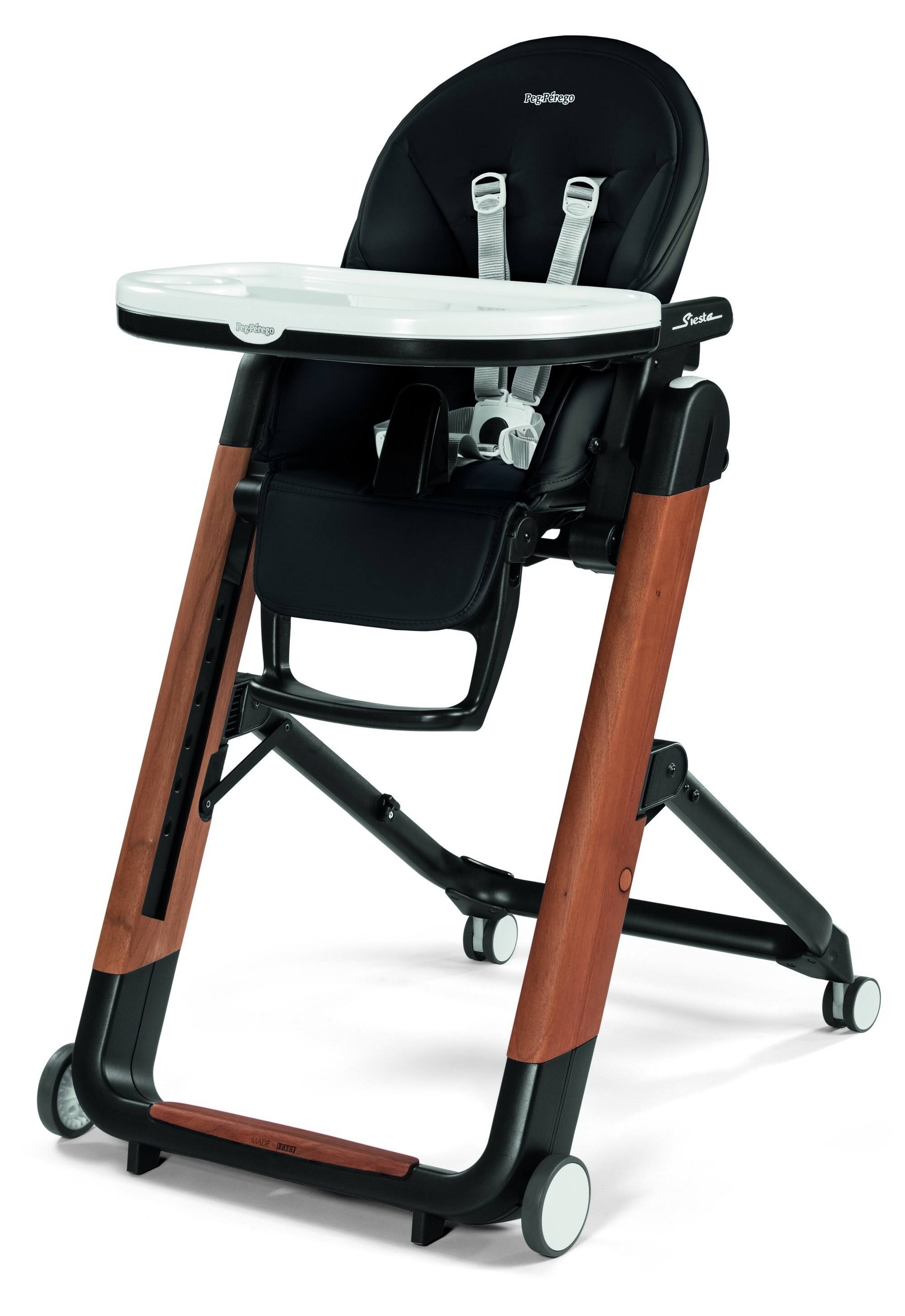 Peg-Perego Siesta High Chair - Agio Black