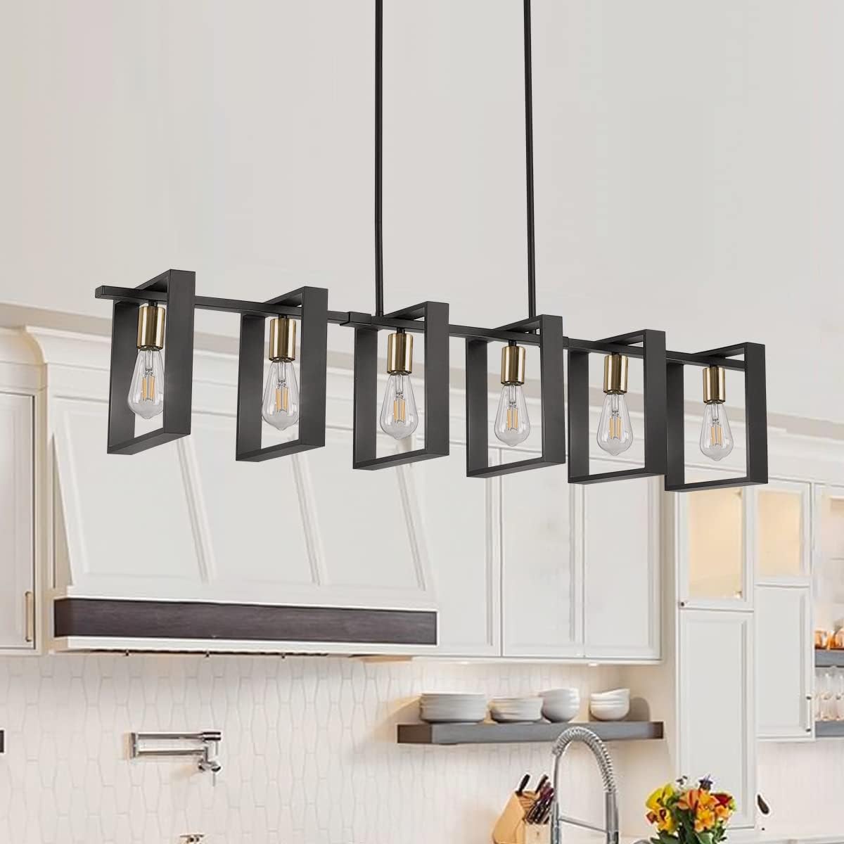 Eoodis Kitchen Island Lighting, 6-Lights 50