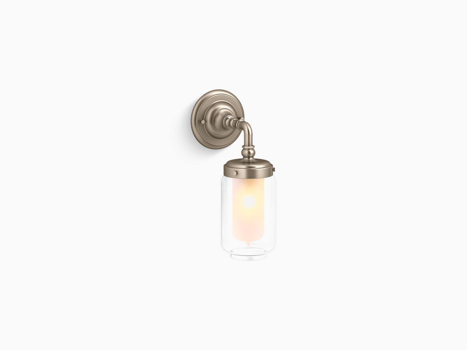 Kohler K-72584 Artifacts One-Light Sconce Vibrant Brushed Bronze