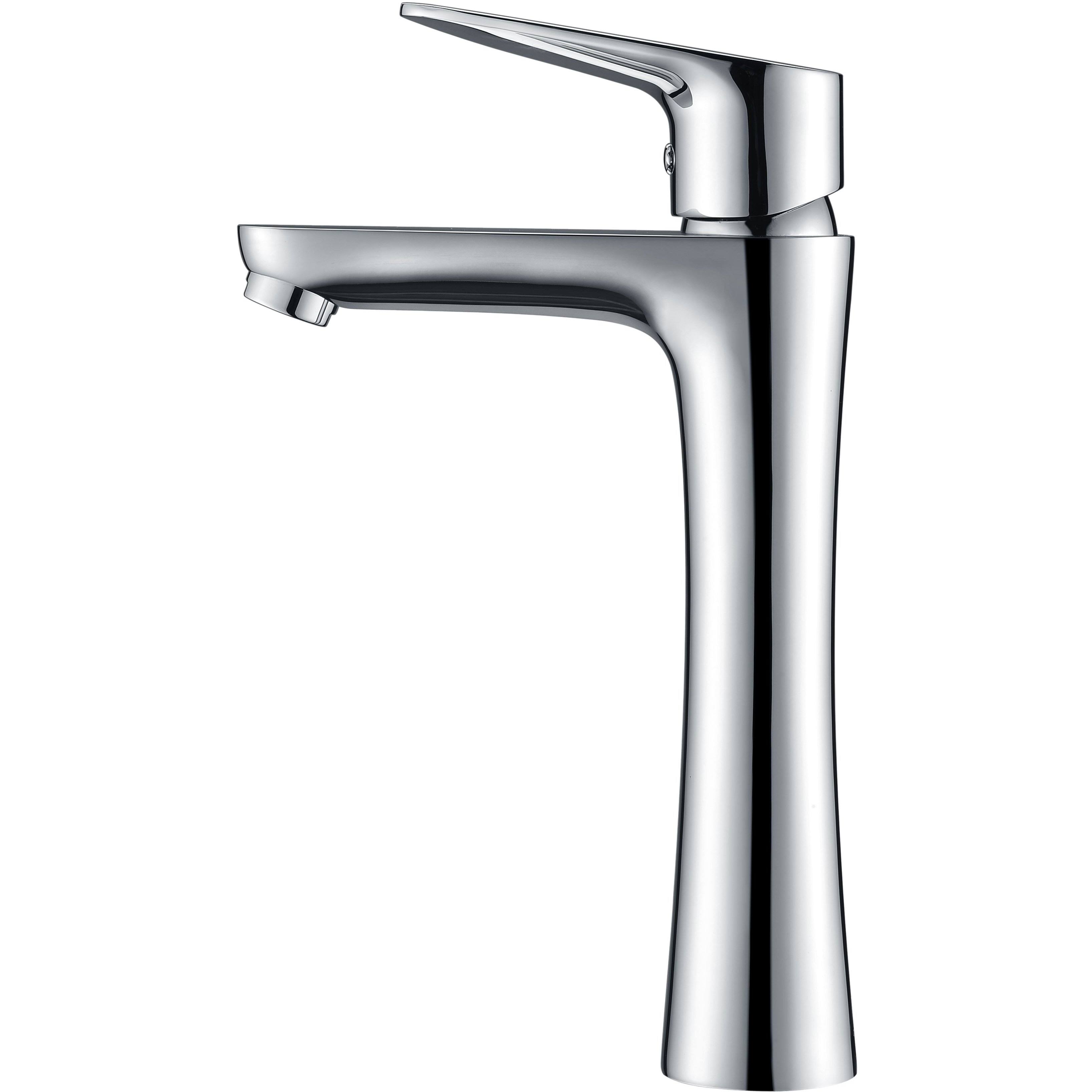 Anzzi L-AZ081 Vivace Single Hole Single-Handle Bathroom Faucet in Polished Chrome
