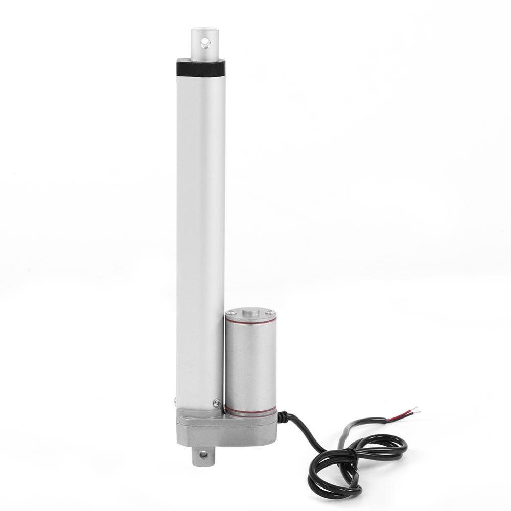 Electric Linear Actuator,DC 12V 750N Force 150-700mm Stroke Waterproof Multifunction Straight Line Actuator Motor Lift Controller for Automotive Medical Devices etc(200mm)