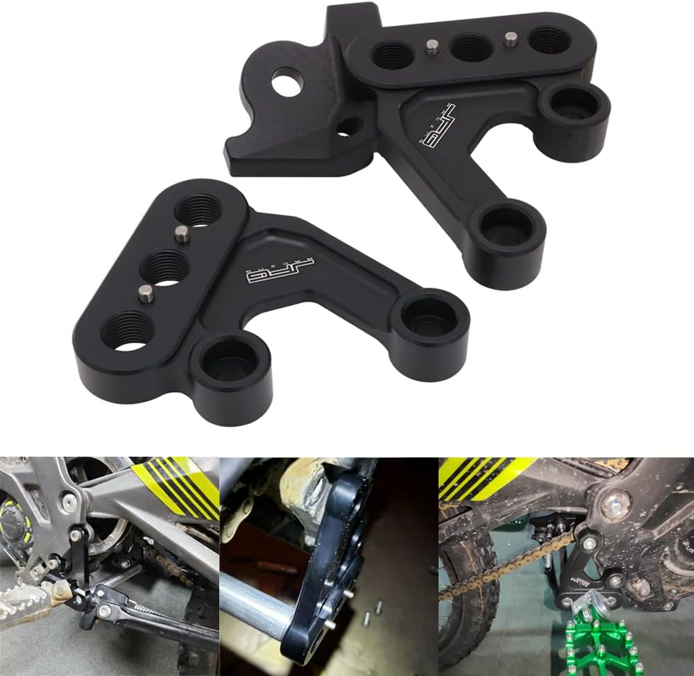 Motorcycle Footbracket Sur Ron Foot Pegs Bracket CNC Billet T6-6061 Aluminum Dirt Bike Foot Rest Bracket For Light Bee Sur-Ron X/S