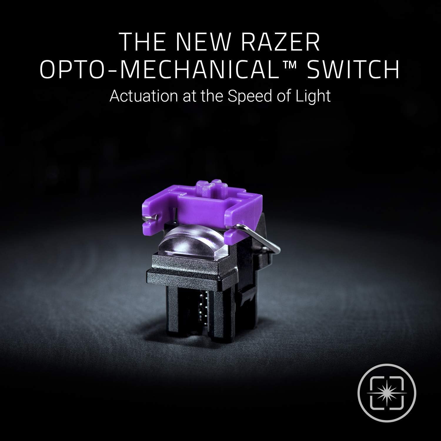 Razer Huntsman Gaming Keyboard: Fastest Keyboard Switches Ever, Clicky Optical Switches, Customizable Chroma RGB Lighting, Programmable Macro Functionality, Gears of War 5 Edition (Renewed)