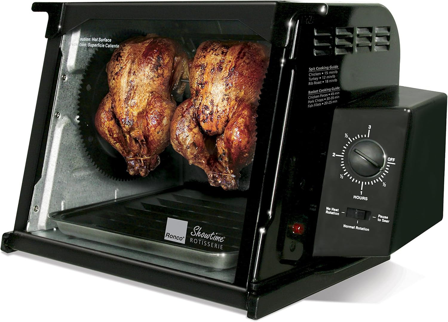 Ronco 4000 Series Rotisserie, Black