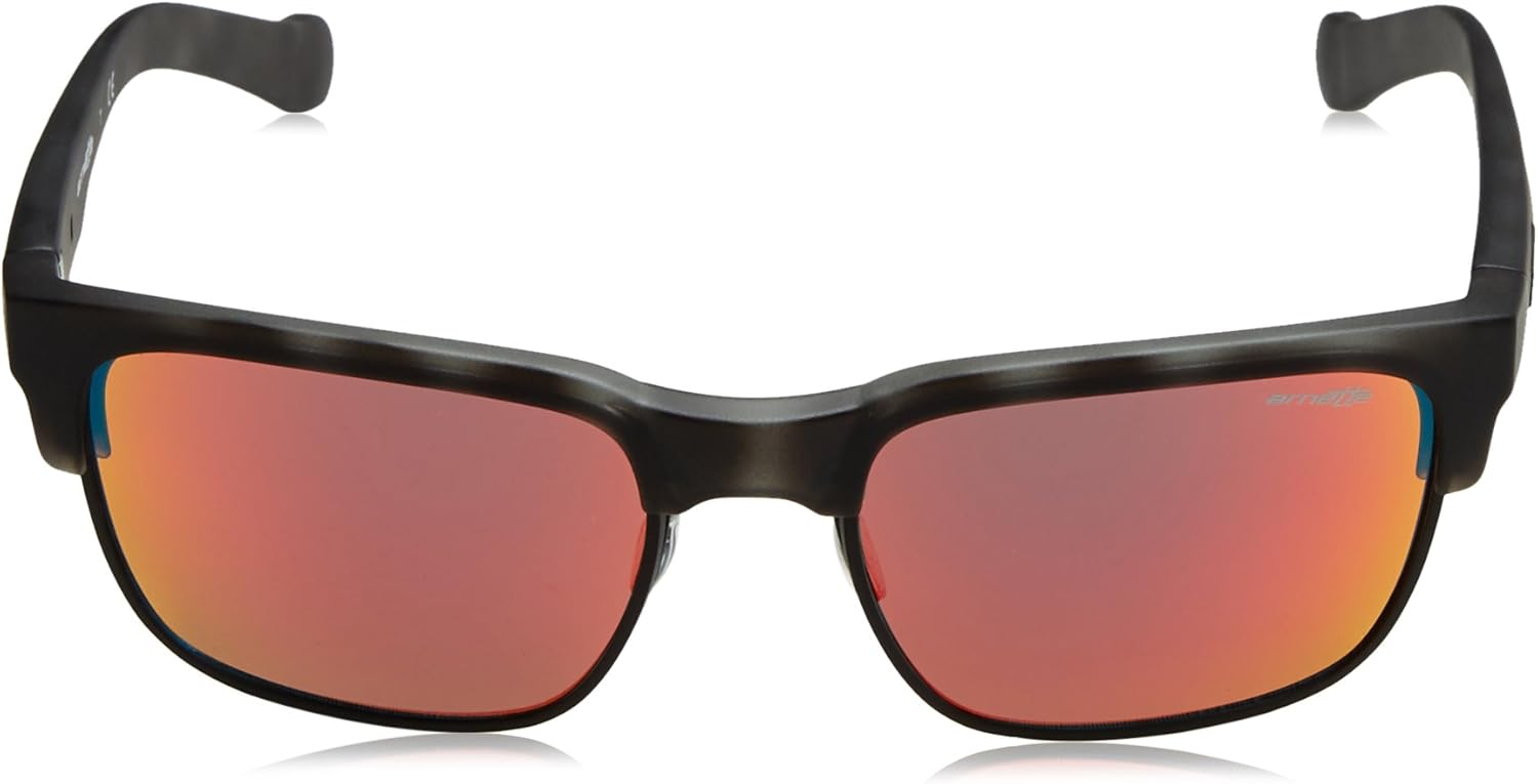 Arnette DEAN AN4205-23326Q Sunglasses MATTE BLACK HAVANA/RED MULTILAYER 59mm