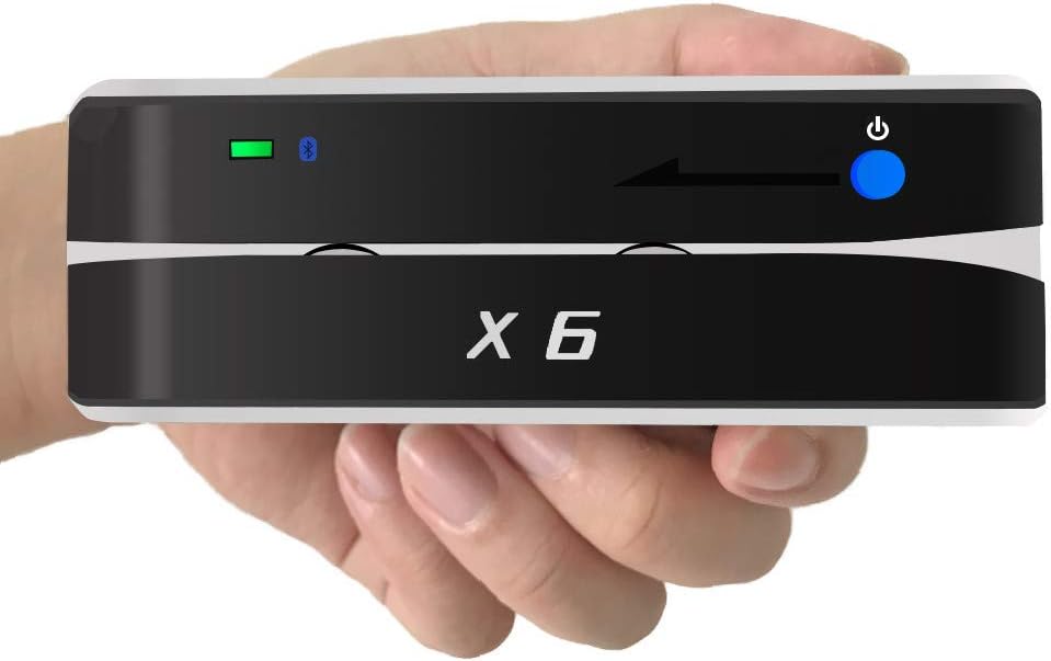 Bluetooth USB 3 Tracks X6(BT) VIP Card Reader Writer Encoder Mini Portable