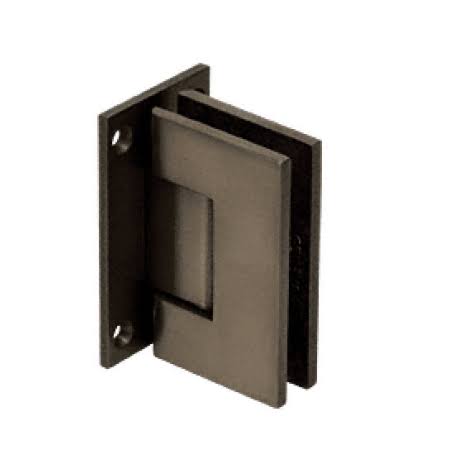 CRL V1e3370rb Polished Oil Rubbed Bronze Vienna 337 Series Adjustable Wall Mount Full Back Plate Hinge