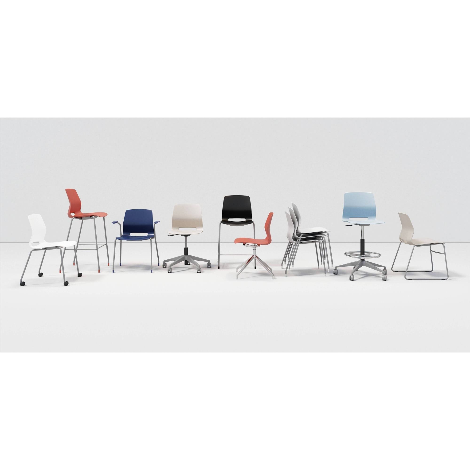 Olio Designs Lola Office Task Chair , Black