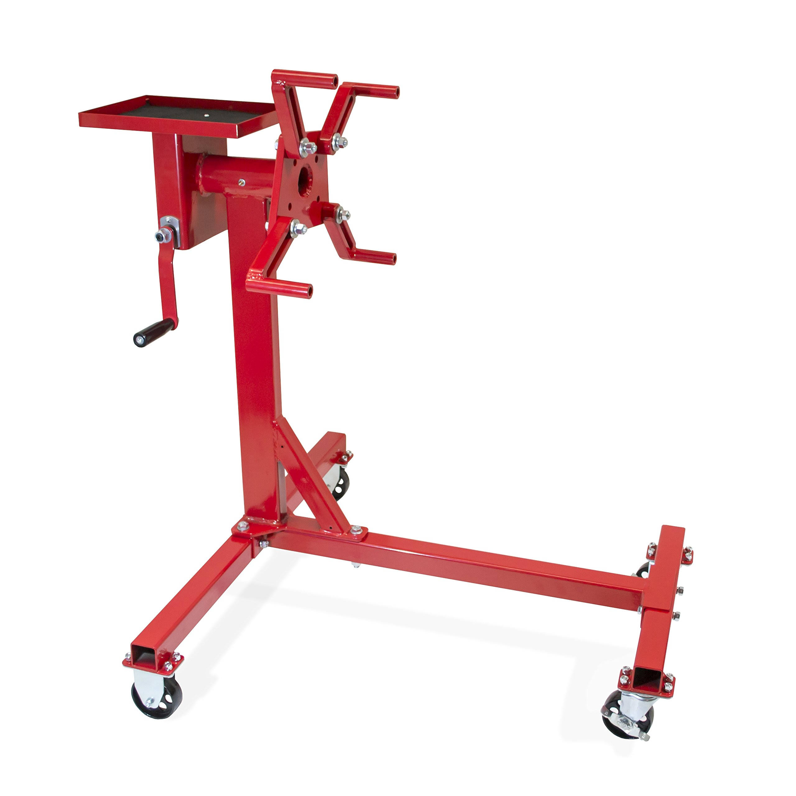 Jackco 1000 lb Capacity Rotating Engine Stand with Tool Tray 71000R
