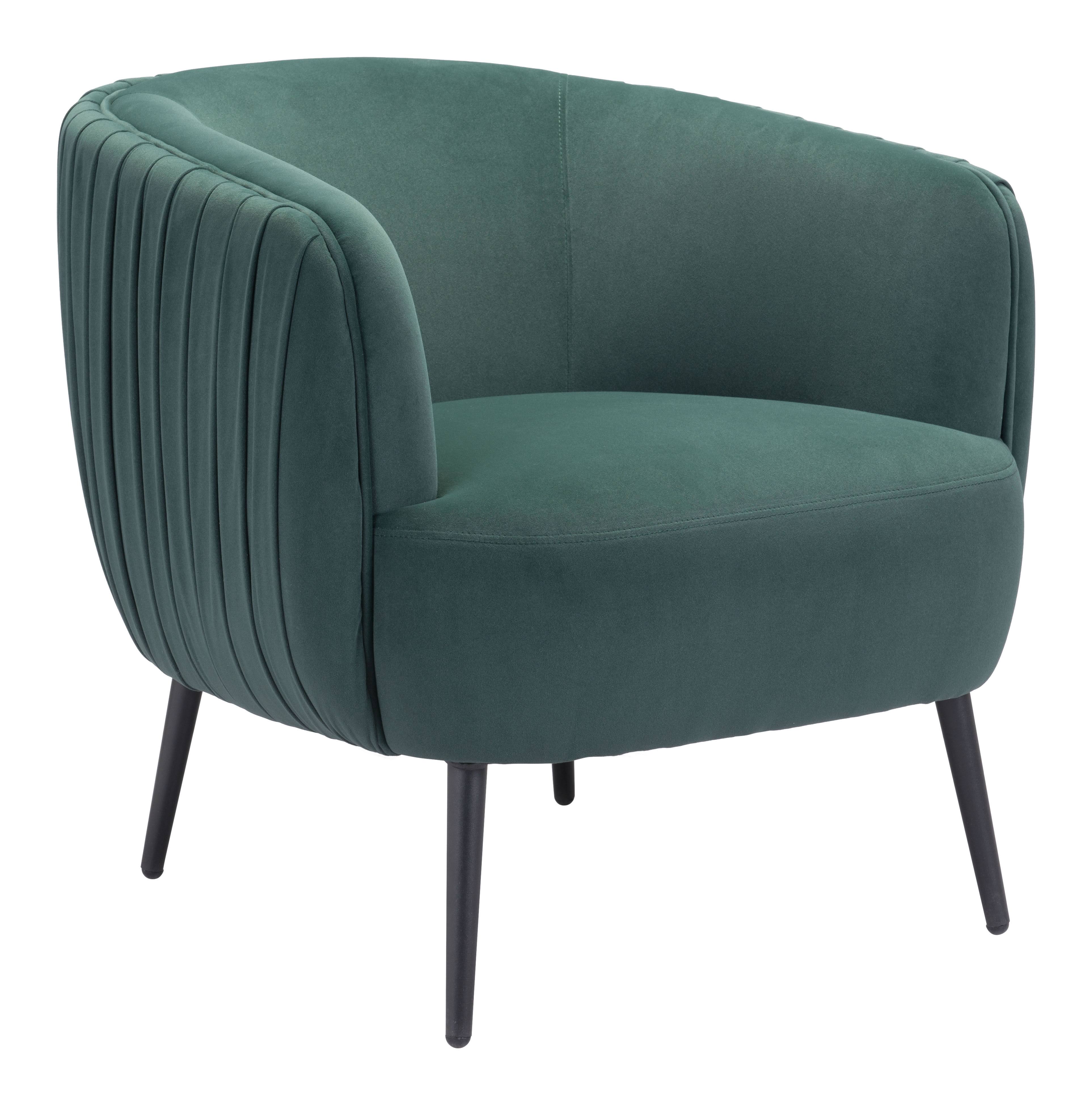 Zuo Modern Accent Chair Green Karan