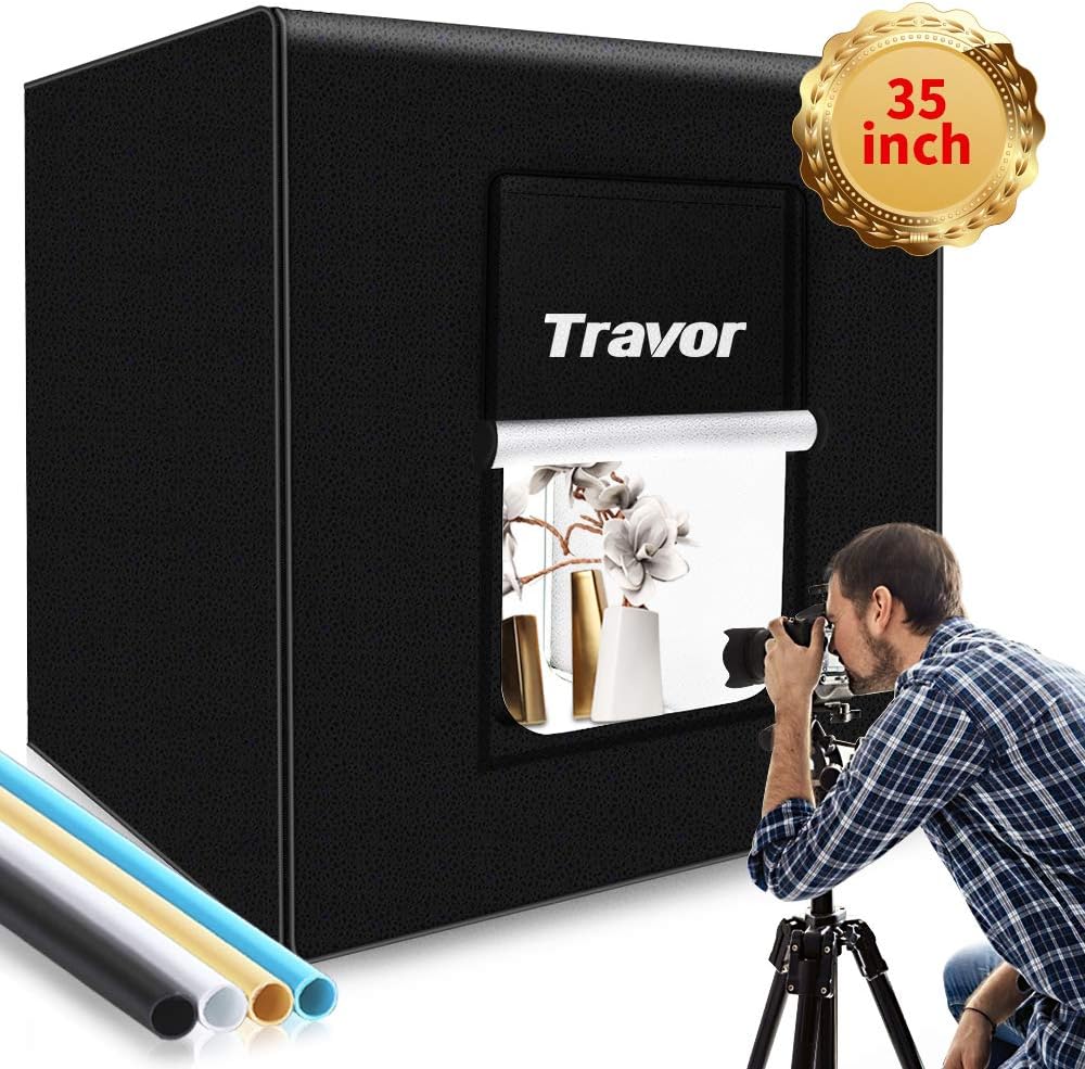 Photo Box, Travor Photo Studio Light Box 35