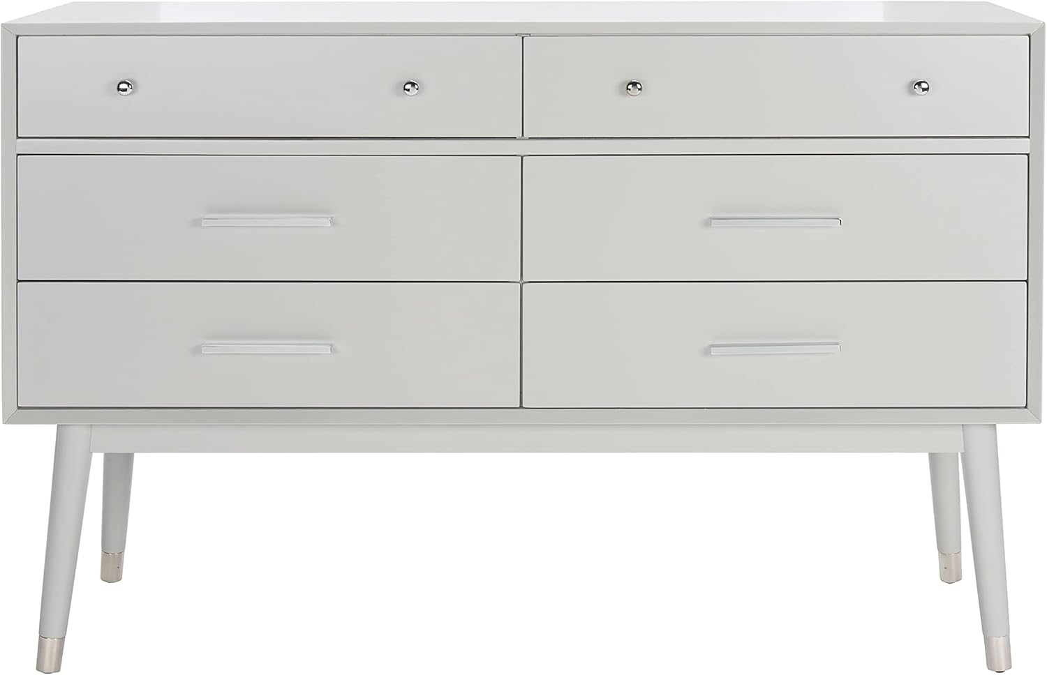 Safavieh Couture Home Madden Modern Retro Black 6-drawer Dresser