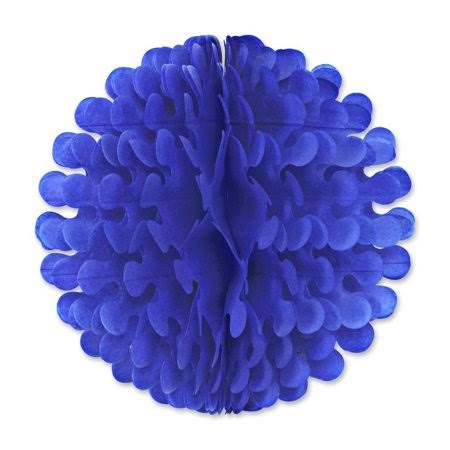(Pack of 12) 19 inch Tissue Flutter Ball, Medium Blue