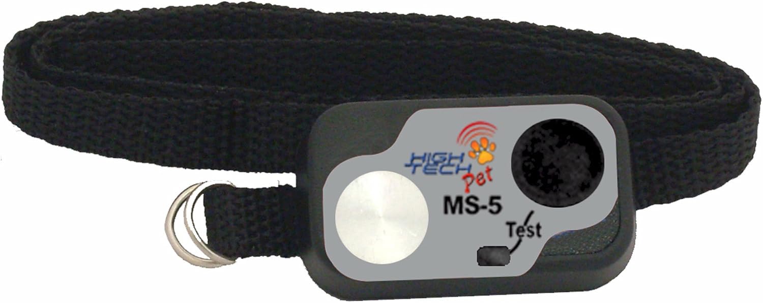 High Tech Pet Micro Sonic 5 Water-Resistant Collar with Digital Transmitter MS-5 Pack of 2