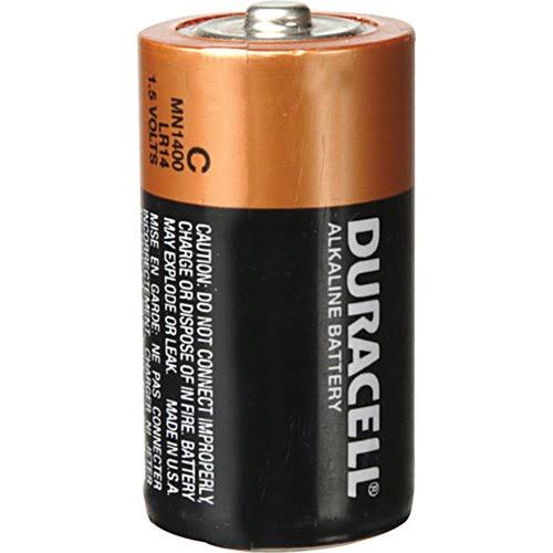 Duracell MN1400 Alkaline Battery, C, Pk 12