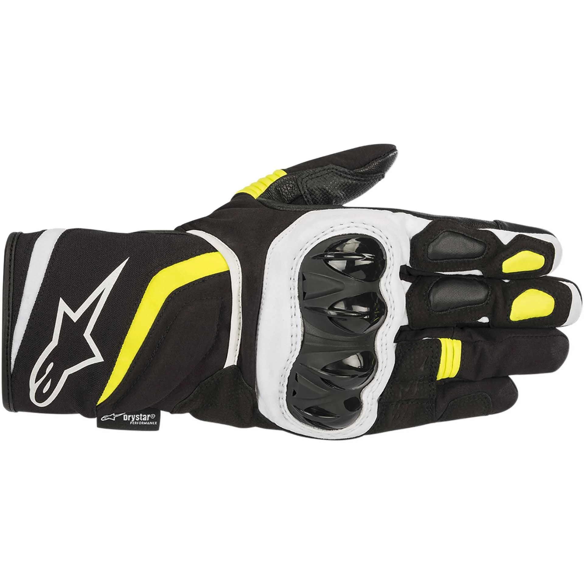 Gloves Alpinestars T-SP W Drystar Black / Yellow Fluo