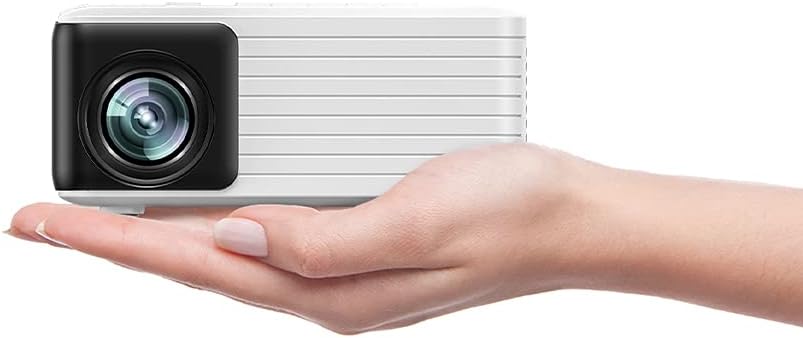 Mini Projector - YOTON Portable Video Projector Y3 Support 1080P Full HD, Pocket Phone Projector for Home Theater, Support PC/ PS4/ Tablet/ Fire TV Stick/ Smartphone (HDMI Cable & Remote Included) Pack of 2