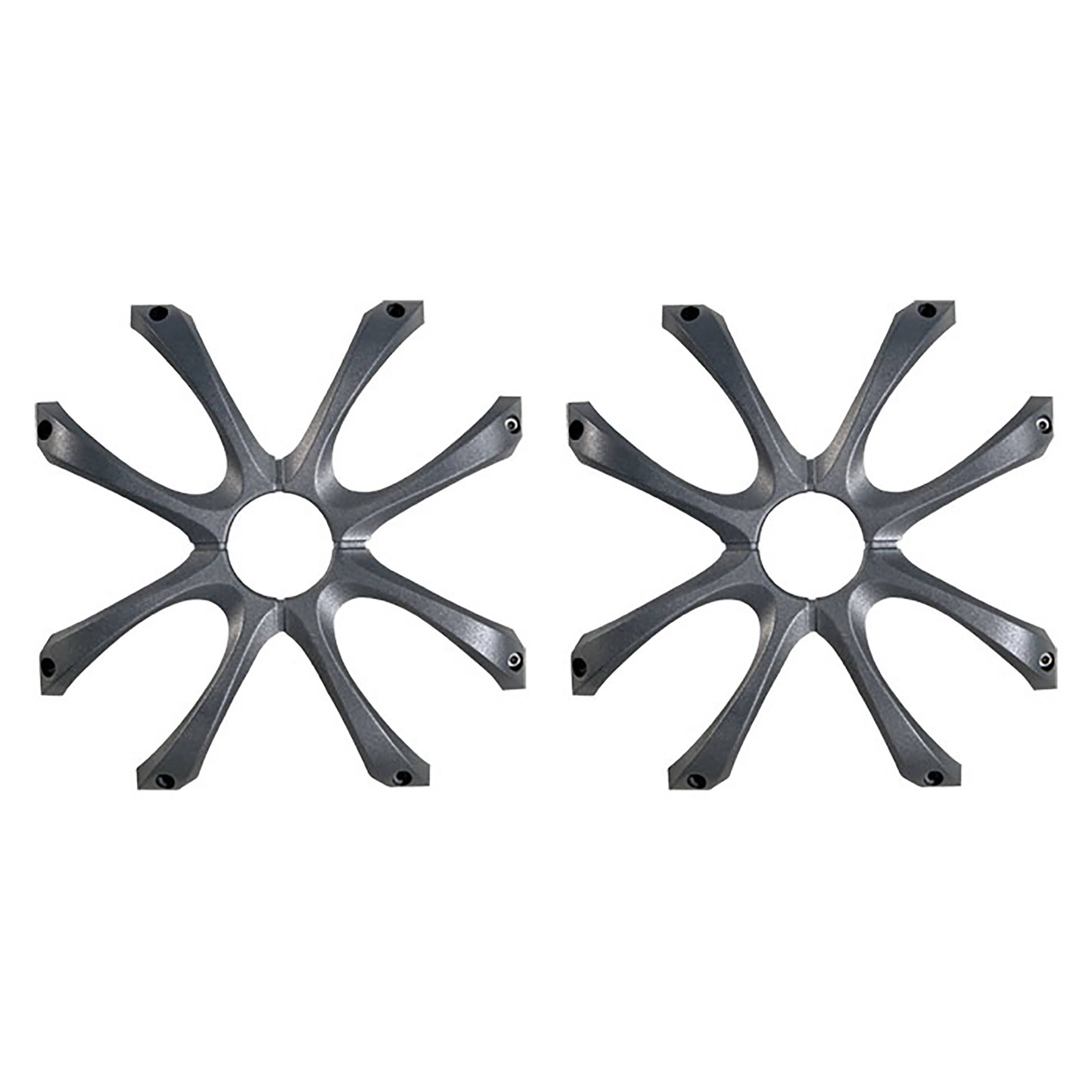 Kicker Protective Cast Aluminum Custom Square Subwoofer Grille, 12 inch (2 Pack)