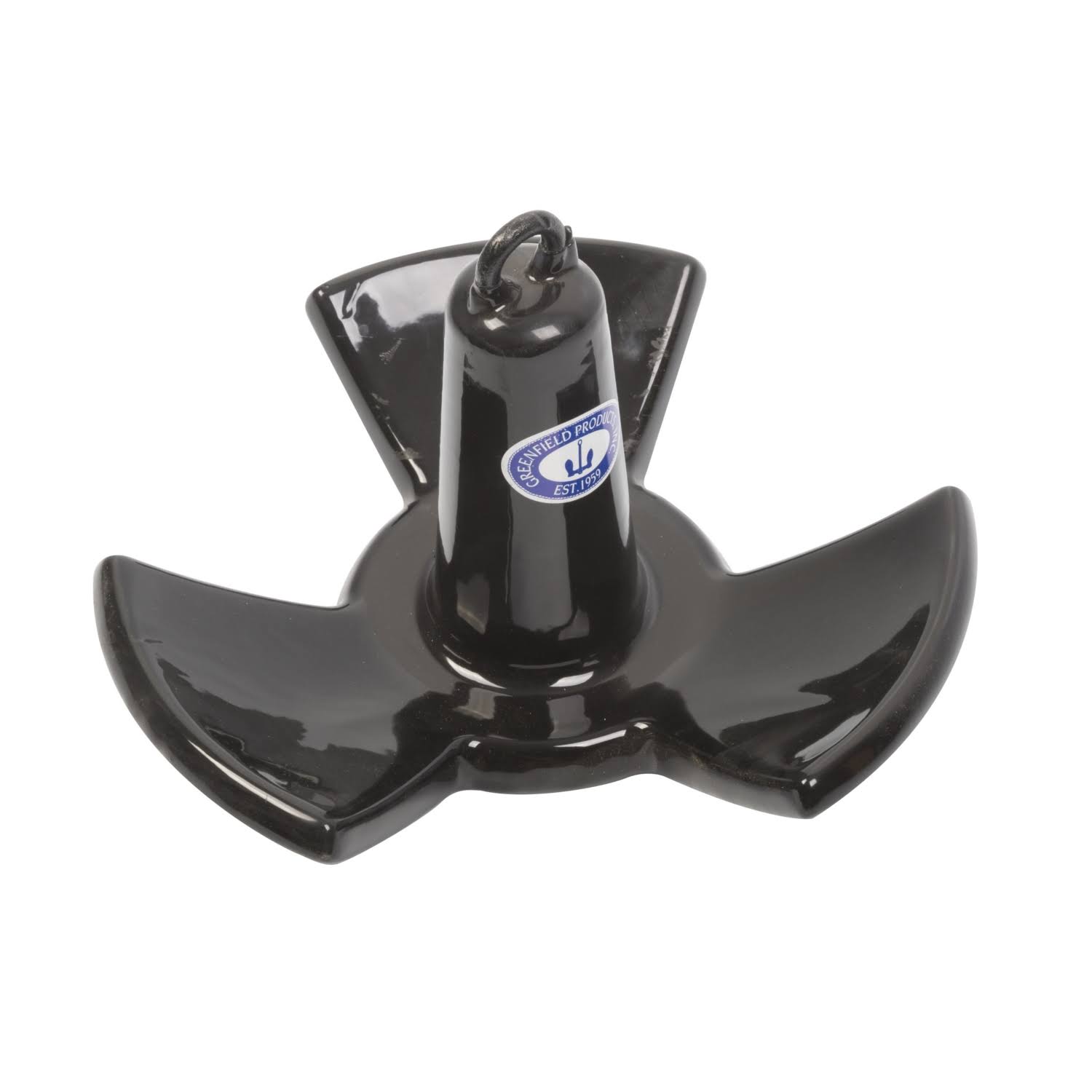 Greenfield 520B River Anchor 20 lb - Black