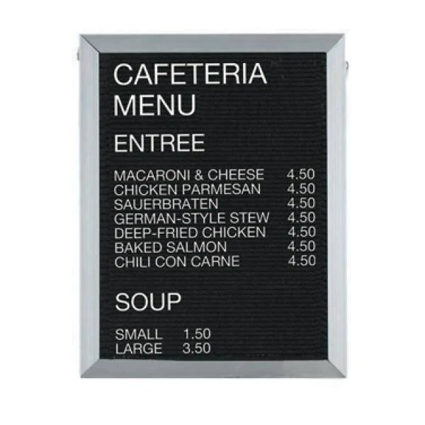Message Center Board, 18x22W x 24x22H, Open Face,