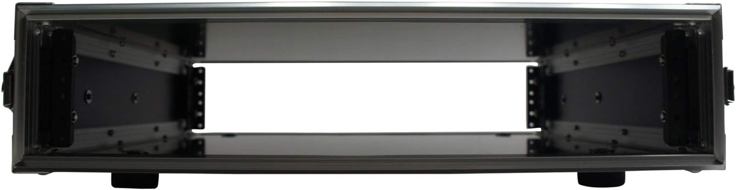 Harmony Cases HC2UAD DJ Flight Amp 2U Rack Space Road Travel Amplifier Case