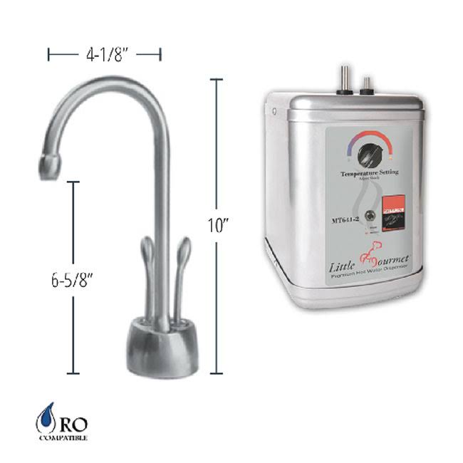 Mountain Plumbing MT650DIY-NL/ACP Hot u0026 Cold Water Faucet - Antique Copper