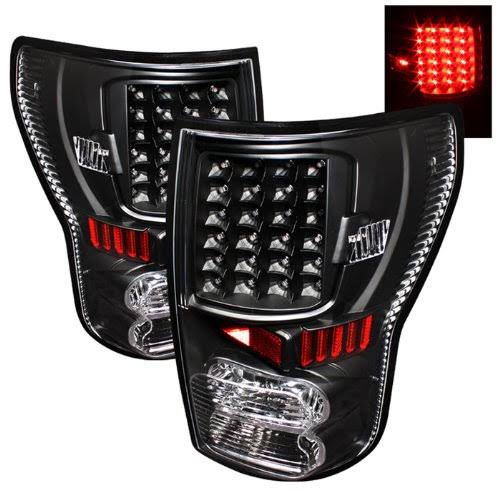 Spyder Auto ALT-ON-TTU07-LED-BK Toyota Tundra Black LED Tail Light