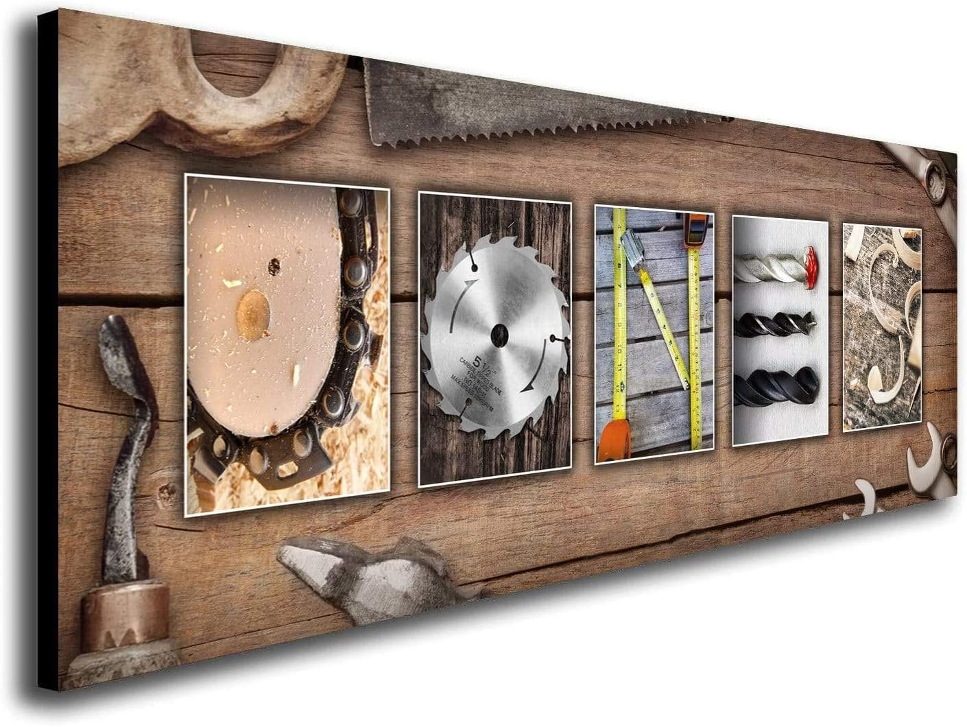 Personalized Woodworker's Name Art Gift (9.5