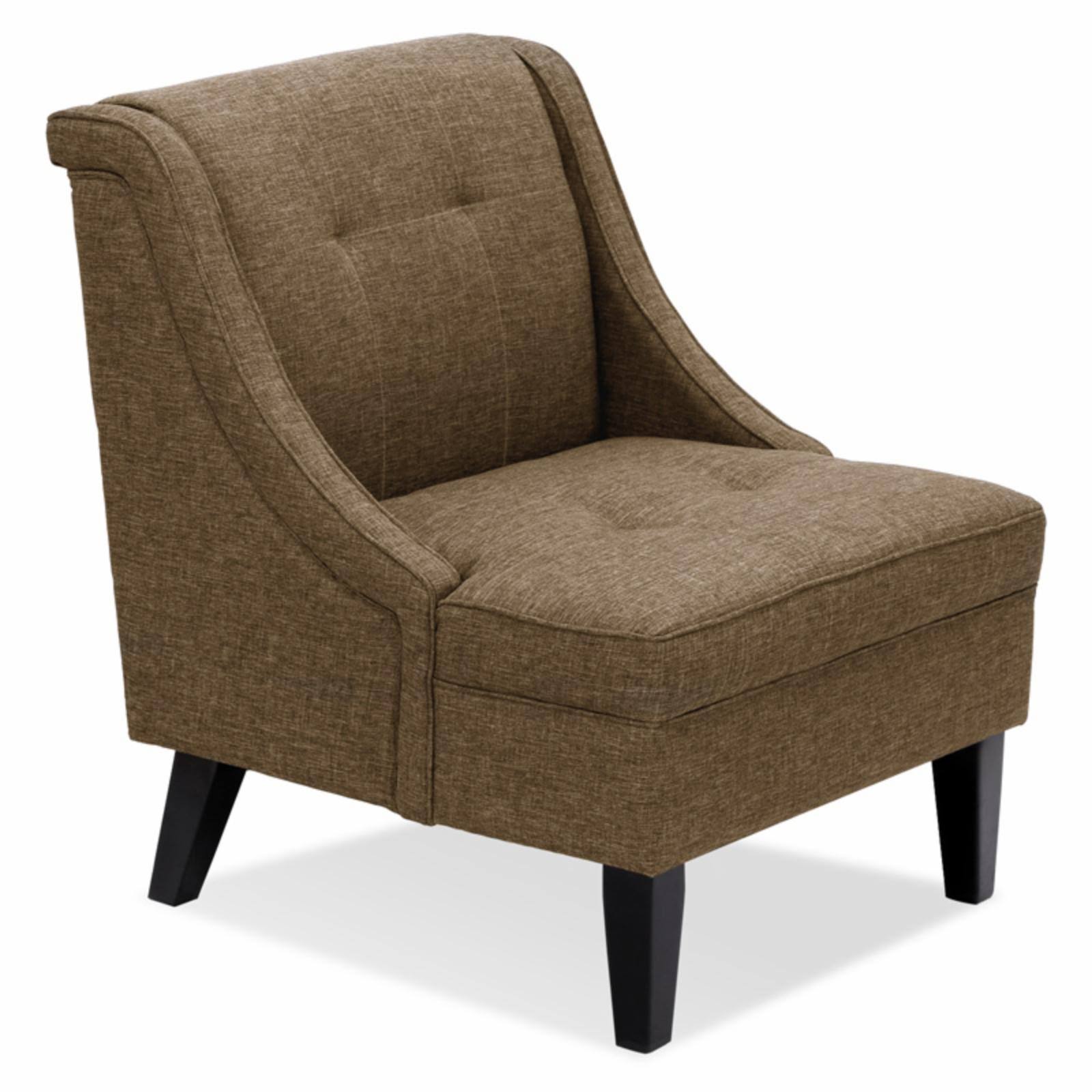Furinno SF103N1BR Euro Brown Classic Fabric Accent Chair