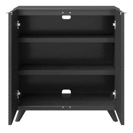 Addisyn 2 Door Accent Cabinet Color: Black